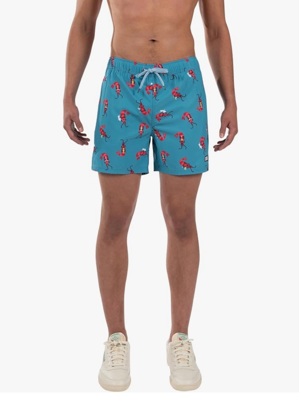 Saxx Oh Buoy 2N1 Shrimp Cocktail XL Swim Trunks with 5” Inseam